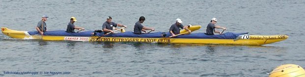 JOCC1 - Men's Finish Open OC6 Howe Sound 2001