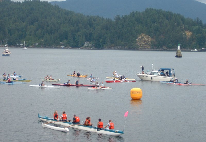 Small Boat race - pre-race