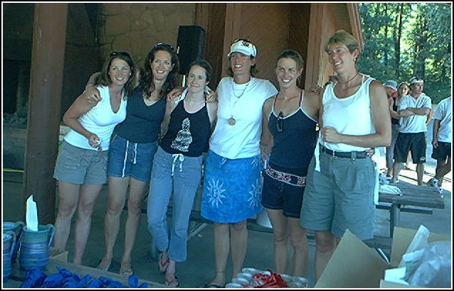 Third Place - Women's Race OC6 Gorge Games 2002