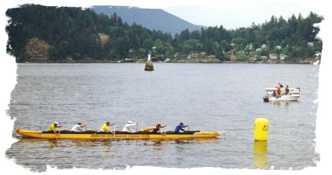 JOCC 1 Men's OC6 Howe Sound 2002