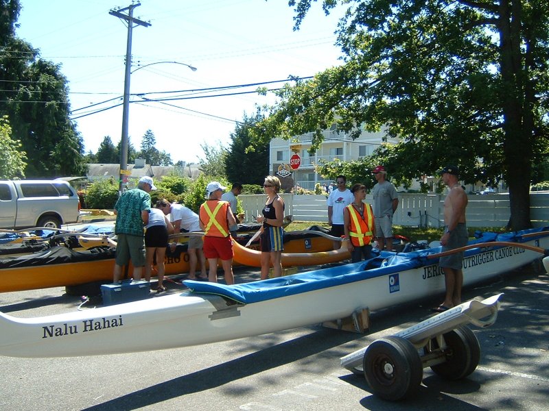 Boat rigging - Howe Sound 2003