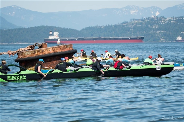 At the Sand Barge